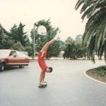 skate boarding